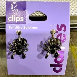 Claire's Silver Clip-On Earrings